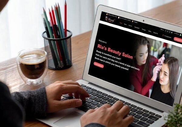 Beauty Salon - Unisex Hair & Beauty Salon Website