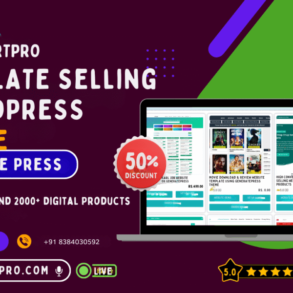 Get Your Own Template, Theme, Plugin Selling Website in WooCommerce Using Elementor